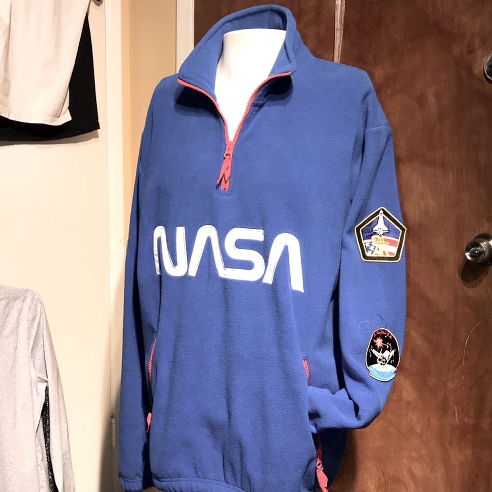 NASA Fleece Light Pullover